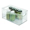 Interdesign Storage Bin, Plastic, Clear, 5 in H, 6 in W, 10 in L 64530 - alternate 2